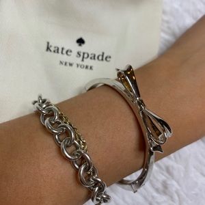 Kate Spade Love Notes Bow Bangle Bracelet